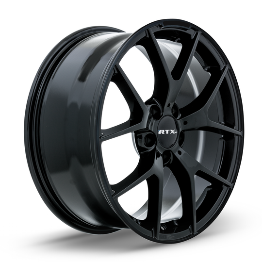 082898 - RTX OE Arrow 18X8 5X112 ET 45mm Satin Black -  RTX Wheels Canada