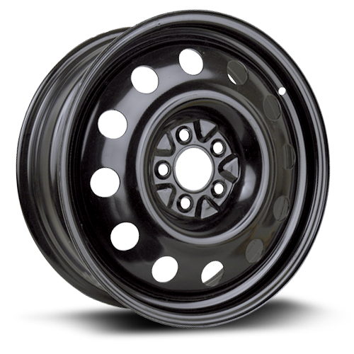 X48514 - RTX Steel Wheel 18X6.5 5X114.3 ET 40mm Black - RTX Wheels Canada