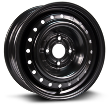 Charger l'image dans la galerie, X99124N - RTX Steel Wheel 15X6 4X108 ET 44mm Black - RTX Wheels Canada