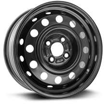 Charger l'image dans la galerie, X40775 - RTX Steel Wheel 15X6 4X100 ET 45mm Black - RTX Wheels Canada