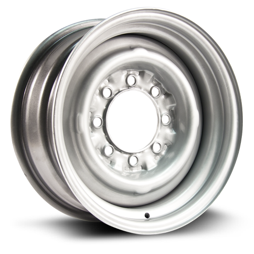 X46850 - RTX Steel Wheel 16X7 8X165.1 ET 6mm Grey - RTX Wheels Canada