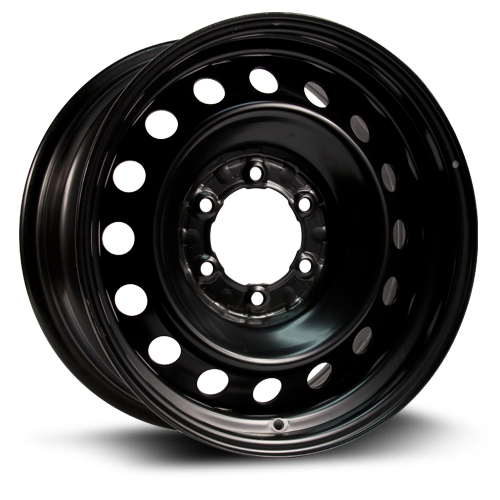 TO69441 - RTX Steel Wheel 17X7.5 6X139.7 ET 14mm Black - RTX Wheels Canada