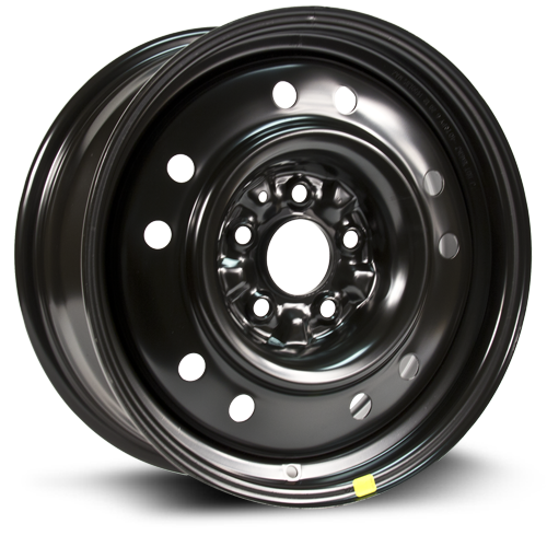 X99145N - RTX Steel Wheel 16X6.5 5X114.3 ET 40mm Black - RTX Wheels Canada