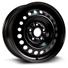Load image into Gallery viewer, X40878 - RTX Steel Wheel 16X6.5 5X114.3 ET 55mm Black - RTX Wheels Canada