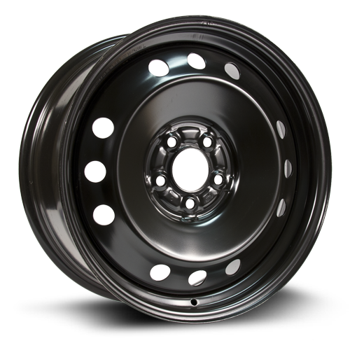 X99136N - RTX Steel Wheel 18X7.5 5X114.3 ET 45mm Black - RTX Wheels Canada