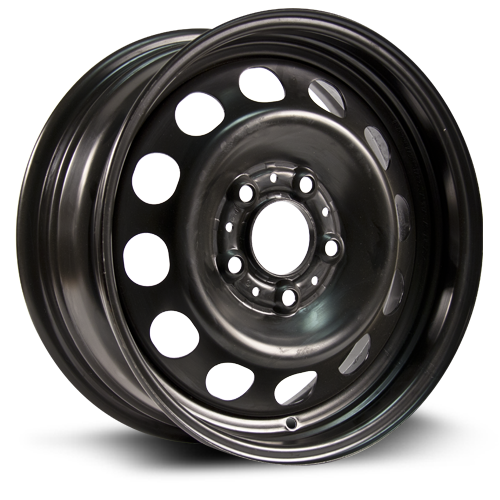 X40898 - RTX Steel Wheel 16X7 5X120 ET 46mm Black - RTX Wheels Canada