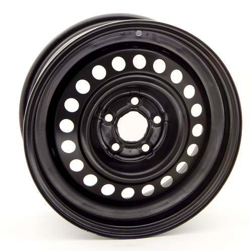 X40698 - RTX Steel Wheel 15X6 5X100 ET 38mm Black - RTX Wheels Canada
