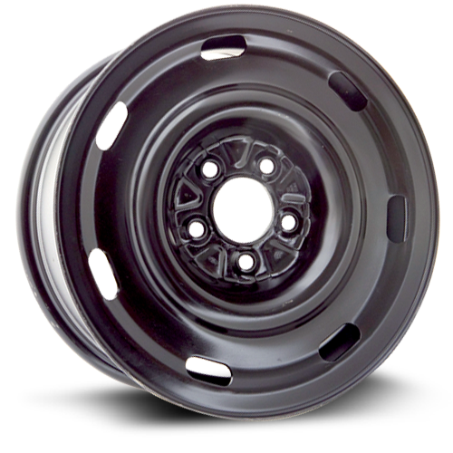 X40888 - RTX Steel Wheel 16X7 5X114.3 ET 11mm Black - RTX Wheels Canada