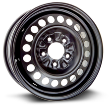 Charger l'image dans la galerie, X40663 - RTX Steel Wheel 15X6 5X115 ET 40mm Black - RTX Wheels Canada