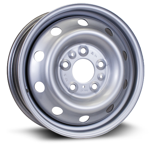 X46160 - RTX Steel Wheel 16X6.5 5X160 ET 60mm Grey - RTX Wheels Canada