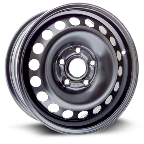 X40892 - RTX Steel Wheel 15X6 5X112 ET 47mm Black - RTX Wheels Canada