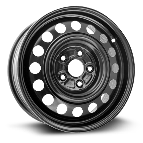 X40653 - RTX Steel Wheel 16X6 5X114.3 ET 50mm Black - RTX Wheels Canada