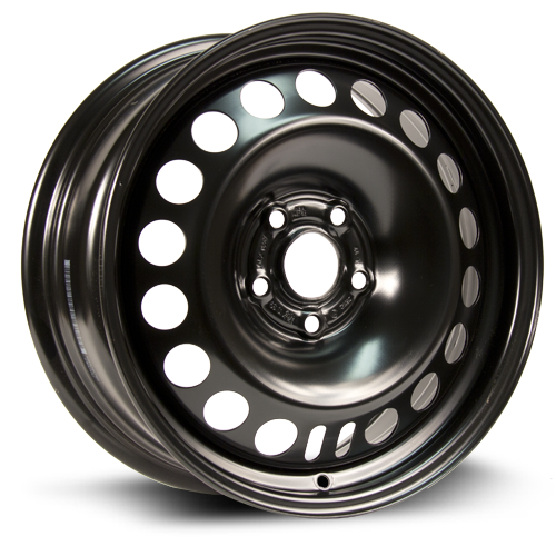 X46657 - RTX Steel Wheel 16X6.5 5X105 ET 39mm Black - RTX Wheels Canada