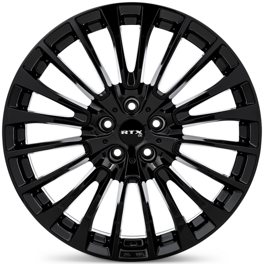 082871 - RTX OE Borna 20X8.5 5X112 ET 35mm Gloss Black -  RTX Wheels Canada