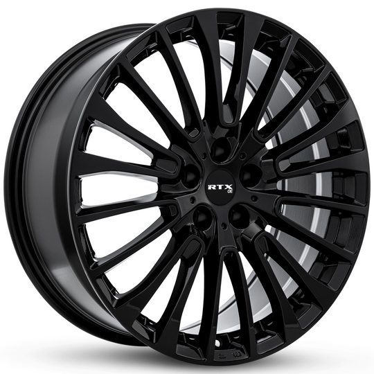 082871 - RTX OE Borna 20X8.5 5X112 ET 35mm Gloss Black -  RTX Wheels Canada