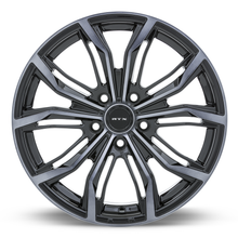 Charger l'image dans la galerie, 082444 - RTX Black Widow 20X9 5X114.3 ET 38mm Black Machined Grey - RTX Wheels Canada
