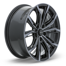 Charger l'image dans la galerie, 082444 - RTX Black Widow 20X9 5X114.3 ET 38mm Black Machined Grey - RTX Wheels Canada