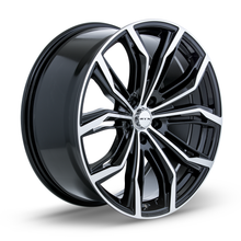 Load image into Gallery viewer, 081925 - RTX Black Widow 17X7.5 5X114.3 ET 42mm Black Machined - RTX Wheels Canada