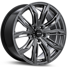Load image into Gallery viewer, 083260 - RTX Black Widow 18X8 5X114.3 ET 42mm Hyper Black - RTX Wheels Canada