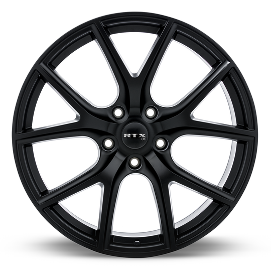 507417 - RTX OE CJ01 20X9 5X127 ET 35mm Satin Black -  RTX Wheels Canada