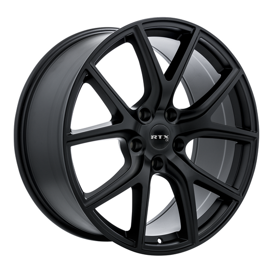 507417 - RTX OE CJ01 20X9 5X127 ET 35mm Satin Black -  RTX Wheels Canada