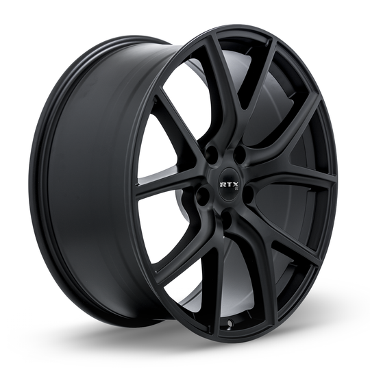 507417 - RTX OE CJ01 20X9 5X127 ET 35mm Satin Black -  RTX Wheels Canada