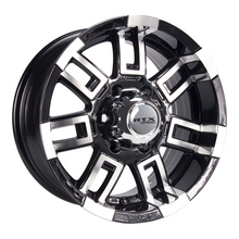 Load image into Gallery viewer, 081009 - RTX Offroad Crush 16X8 5X114.3 ET 12mm Black Machined -  RTX Wheels Canada