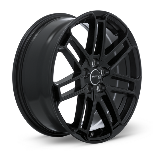 163700 - RTX OE Cambridge 17X7 5X100 ET 40mm Gloss Black -  RTX Wheels Canada