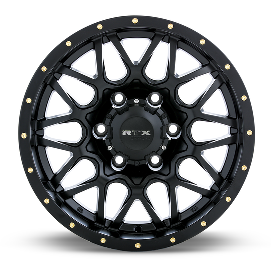 081874BLEM-4 - RTX Offroad Canyon 18X9 6X139.7 ET 10mm Satin Black -  RTX Wheels Canada