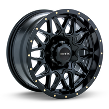 Charger l'image dans la galerie, 081874BLEM-4 - RTX Offroad Canyon 18X9 6X139.7 ET 10mm Satin Black -  RTX Wheels Canada