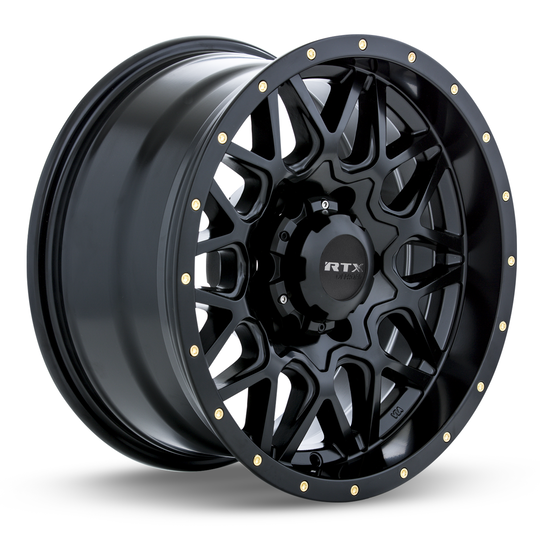 081874BLEM-4 - RTX Offroad Canyon 18X9 6X139.7 ET 10mm Satin Black -  RTX Wheels Canada