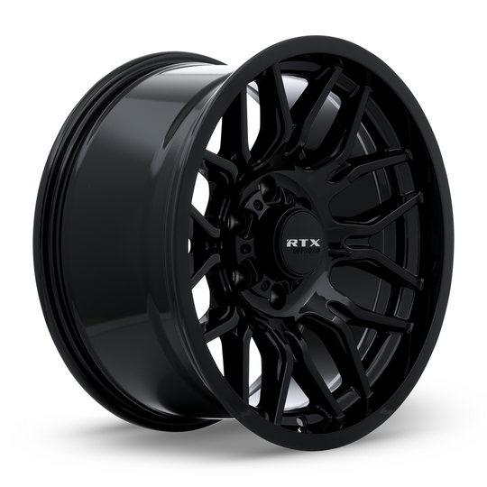 163756 - RTX Offroad Claw 20X9 6X135 ET 0mm Gloss Black -  RTX Wheels Canada