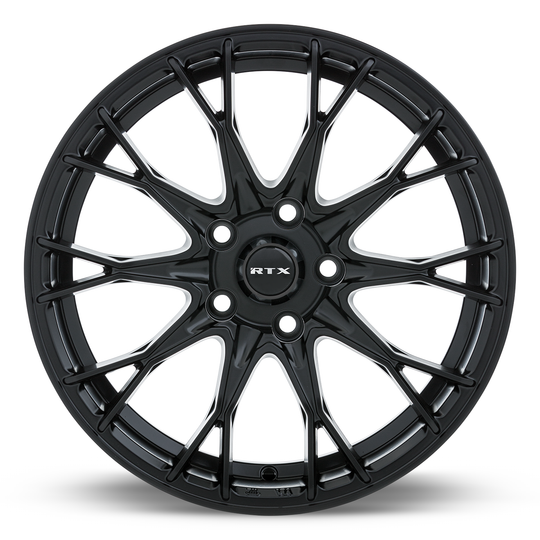 082530 - RTX Concorde 16X7 5X105 ET 38mm Satin Black - RTX Wheels Canada