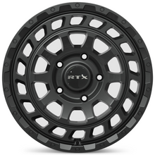 Load image into Gallery viewer, 083310 - RTX R-Spec Cyclone 17X8 5X114.3 ET 40mm Satin Black -  RTX Wheels Canada