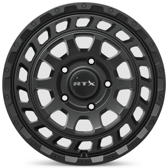 083310 - RTX R-Spec Cyclone 17X8 5X114.3 ET 40mm Satin Black -  RTX Wheels Canada