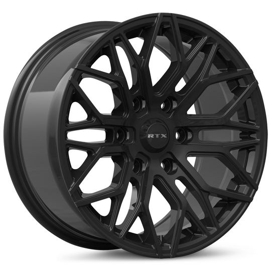 083274 - RTX R-Spec D01 19X8.5 6X132 ET 40mm Gloss Black -  RTX Wheels Canada