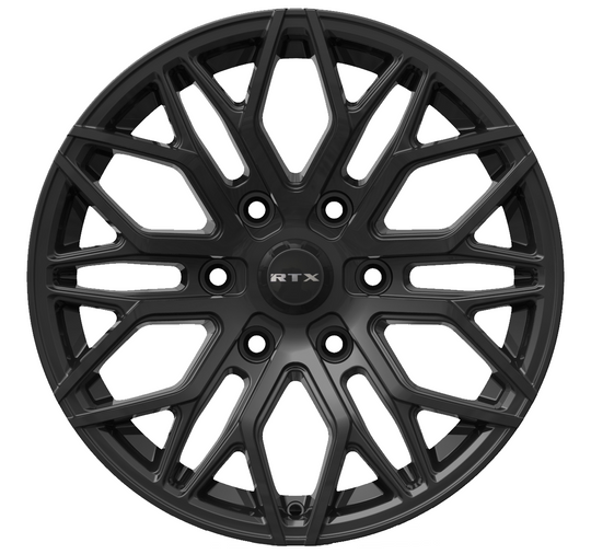 083274 - RTX R-Spec D01 19X8.5 6X132 ET 40mm Gloss Black -  RTX Wheels Canada