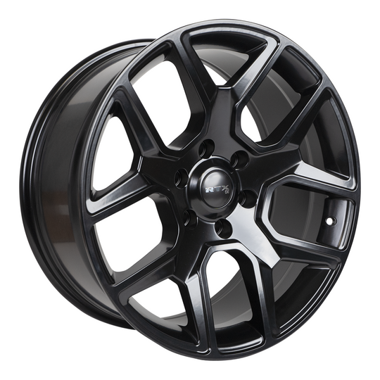 082887 - RTX OE Dallas 20X9 6X139.7 ET 18mm Satin Black -  RTX Wheels Canada