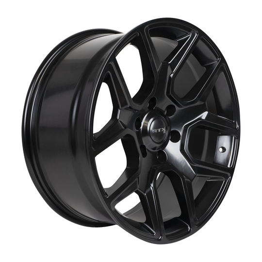 082887 - RTX OE Dallas 20X9 6X139.7 ET 18mm Satin Black -  RTX Wheels Canada