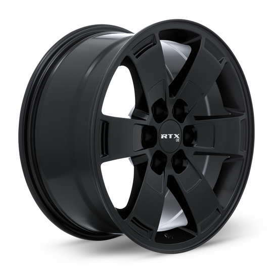 082229 - RTX OE Denver 17X8 6X120 ET 30mm Satin Black -  RTX Wheels Canada