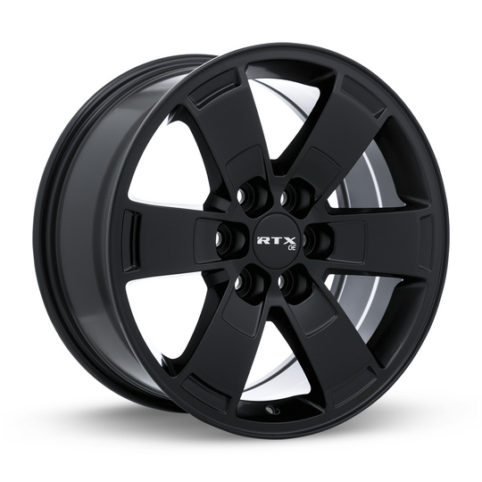 082229 - RTX OE Denver 17X8 6X120 ET 30mm Satin Black -  RTX Wheels Canada