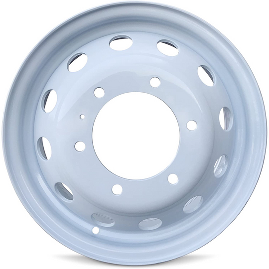 X46180 - RTX Steel Wheel 16X6 6X180 ET 139mm White - RTX Wheels Canada