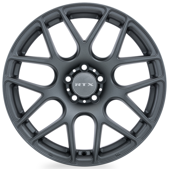 081760 - RTX Envy 17X7.5 5X112 ET 40mm Matte Gunmetal - RTX Wheels Canada