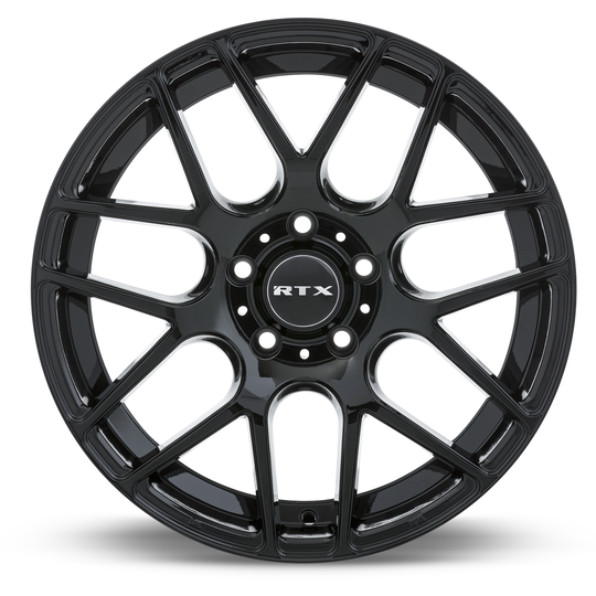 082266 - RTX Envy 17X7.5 5X100 ET 40mm Gloss Black - RTX Wheels Canada