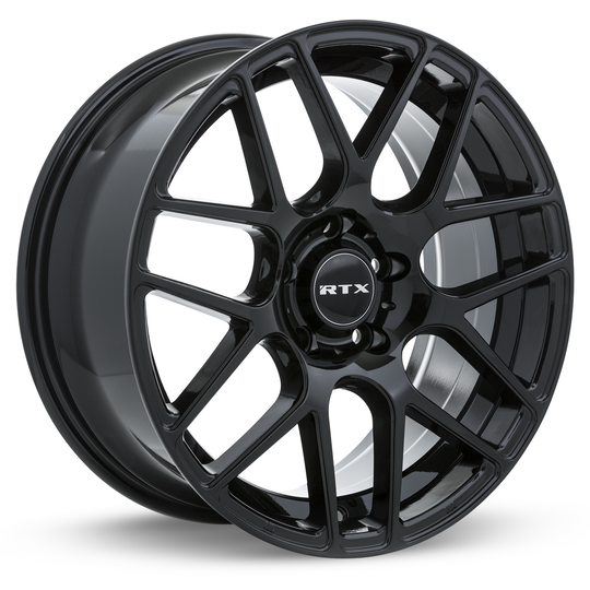 082266 - RTX Envy 17X7.5 5X100 ET 40mm Gloss Black - RTX Wheels Canada