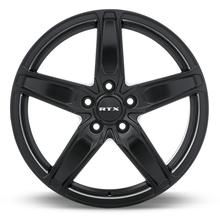 Charger l'image dans la galerie, 083273 - RTX Frost 18X8 5X114.3 ET 38mm Satin Black - RTX Wheels Canada