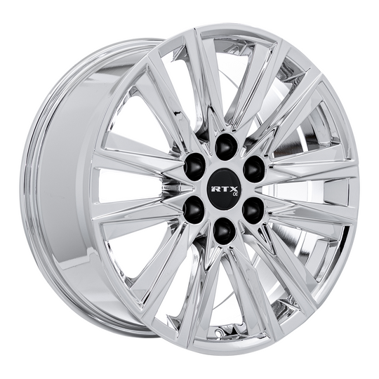 083136 - RTX OE GM01 22X9 6X139.7 ET 25mm Chrome / PVD -  RTX Wheels Canada