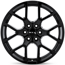 Charger l'image dans la galerie, 083236 - RTX OE GM02 18X8 6X120 ET 35mm Gloss Black -  RTX Wheels Canada