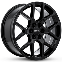 Charger l'image dans la galerie, 083236 - RTX OE GM02 18X8 6X120 ET 35mm Gloss Black -  RTX Wheels Canada