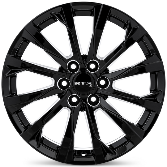 083240 - RTX OE GM03 20X8.5 6X120 ET 35mm Gloss Black -  RTX Wheels Canada